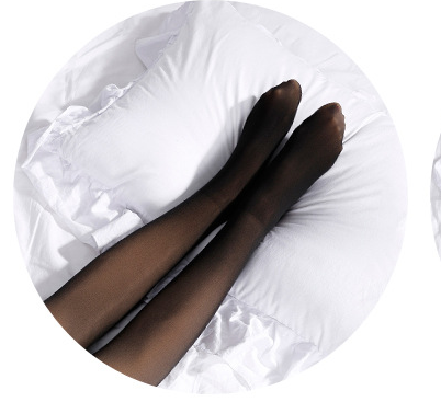 Through leggings stockings female with velvet thickened autumn and winter