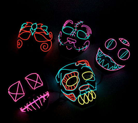 Glowing mask