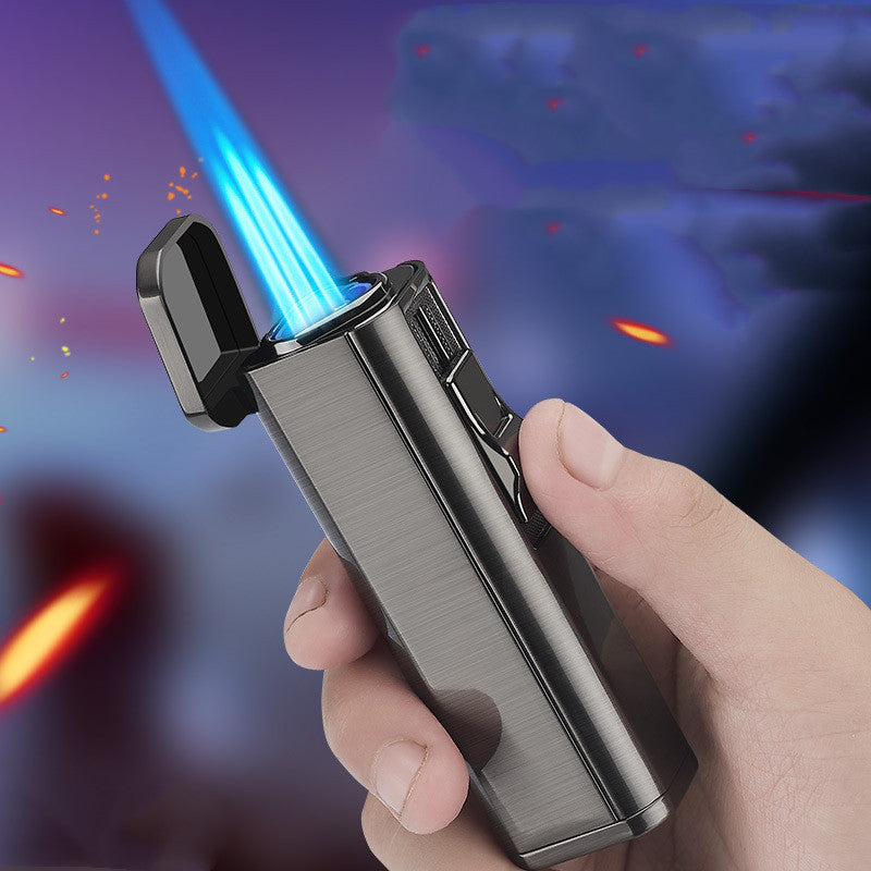 Simple Inflatable Windproof Straight Punch Lighter