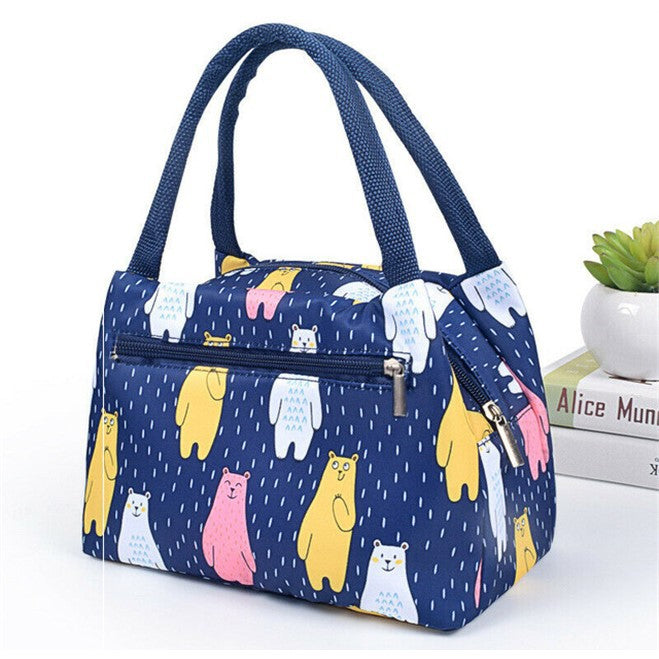 Picnic Bags School Travel Lunchbox Bags Large Capacity With Zip