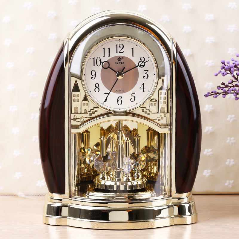 Musical Timekeeping Desk Clock Living Room Decorations
