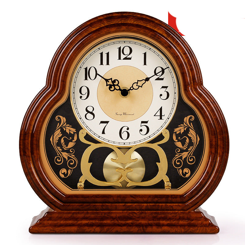 European Style Creative Clock Living Room Desk Clock Fashion Mute Bedroom Desk Clock Ornaments Home Clocks