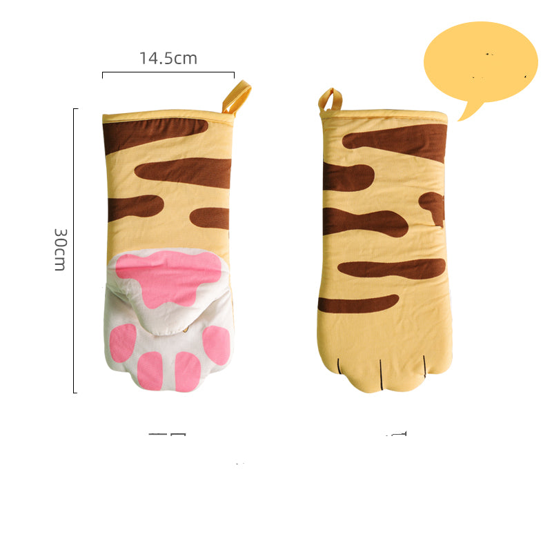 Microwave Oven Oven Gloves High Temperature Resistance