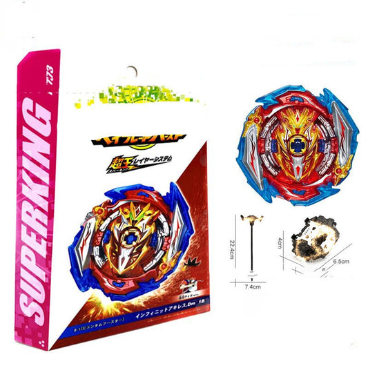 Burst Gyro with Double Pull Ruler Launcher