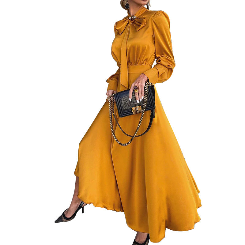 Women's Long-sleeved Elegant Dress