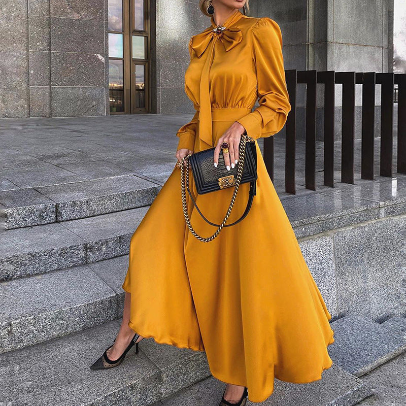 Women's Long-sleeved Elegant Dress