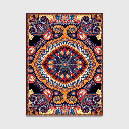 Retro Ethnic Style Kitchen Living Room Bedroom Bedside Carpet Floor Mats