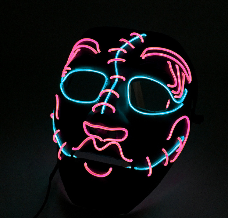 Glowing mask
