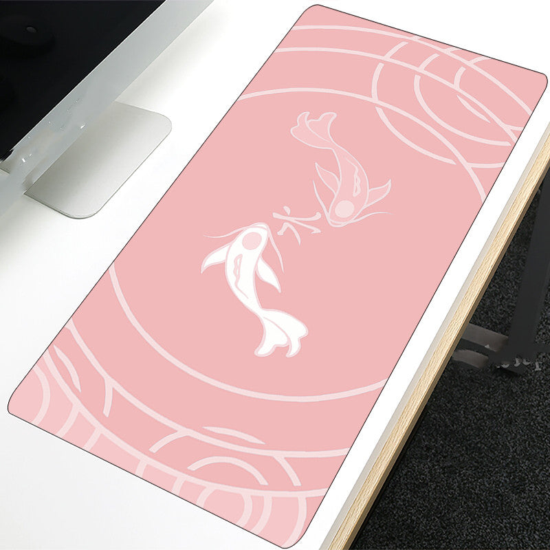 Black And White Desk Accessory Gaming Mouse Pad