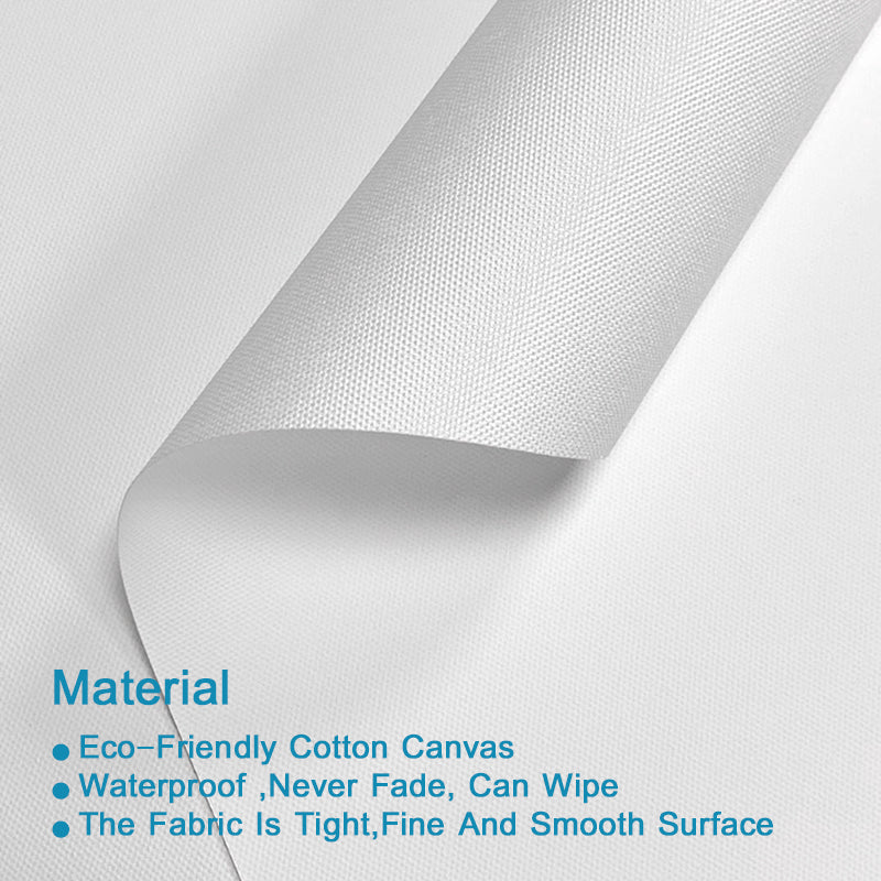 Abstract Wall Canvas Painting Animal Lion Tiger Bear Flowers Nordic Art