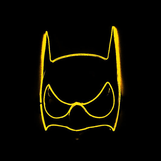 Night glow dance mask