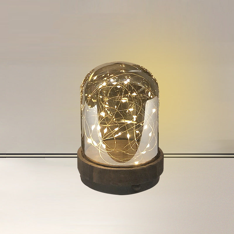 Simple and creative glass cover ornaments