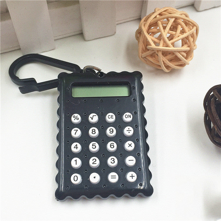 Biscuit Keychain Mini Calculator For Student Exam