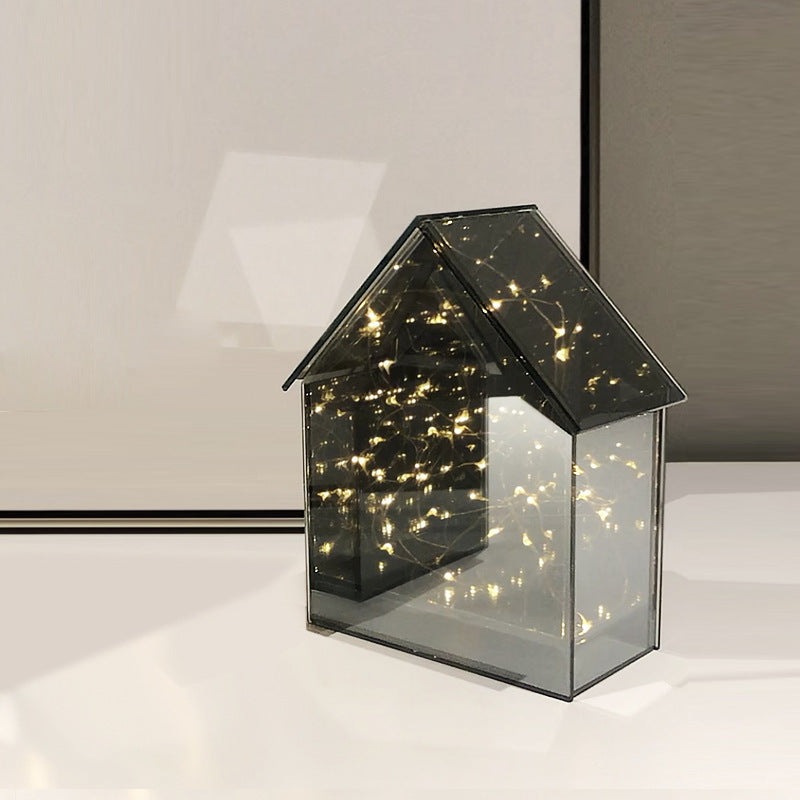 Simple and creative glass cover ornaments