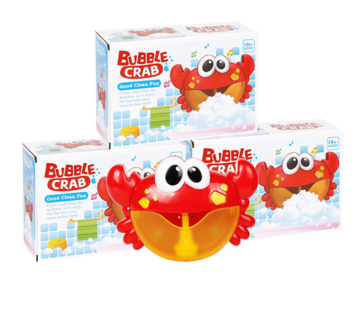 Bath crab spit bubble machine