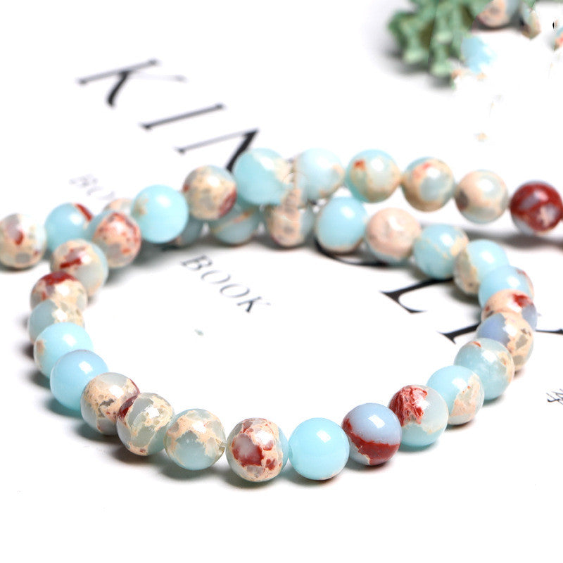 Snakeskin Loose Beads Shoushan Stone Color Balls