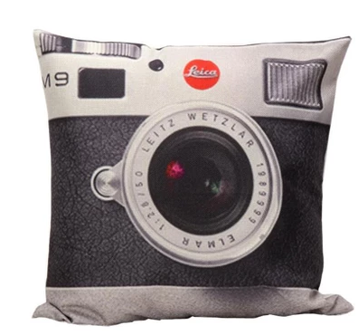 MUXUAN EBay Amazon Muxuan Aliexpress Explosion 3D Printing Camera Pillow Covers Super Soft Cushion Cover