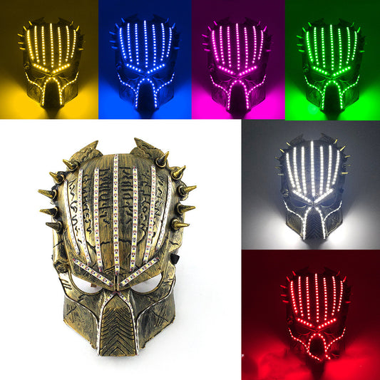LED predator glowing mask
