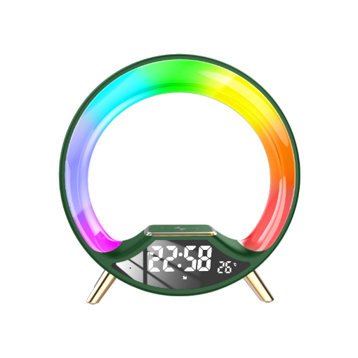 Three In One Wireless Charging Multifunctional Bluetooth Speaker Night Light