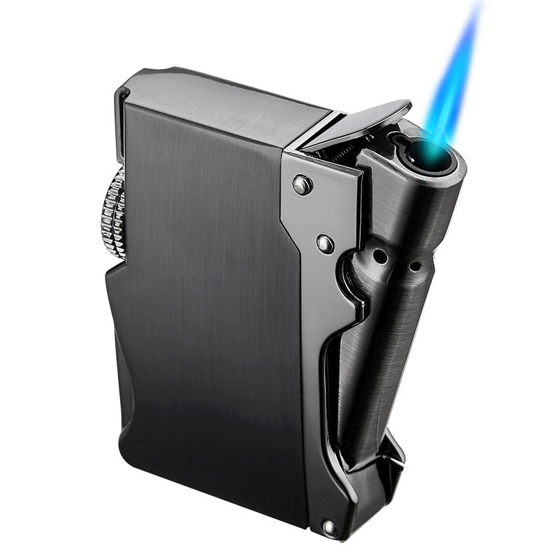 Press Metal Inflatable Windproof Lighter