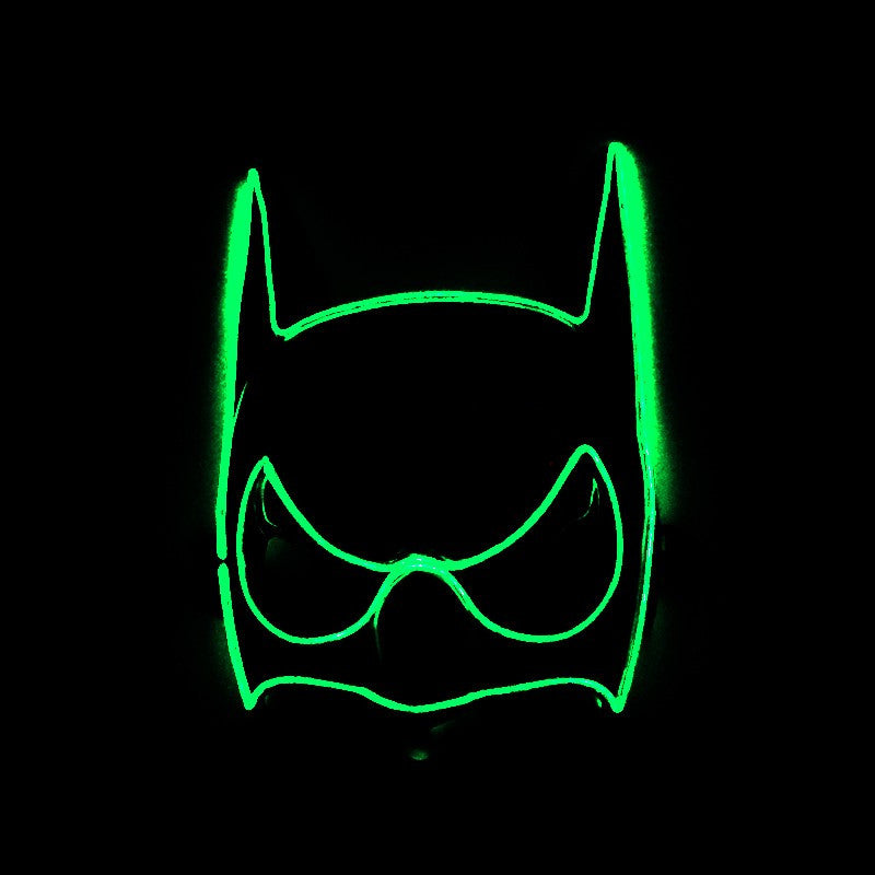 Night glow dance mask