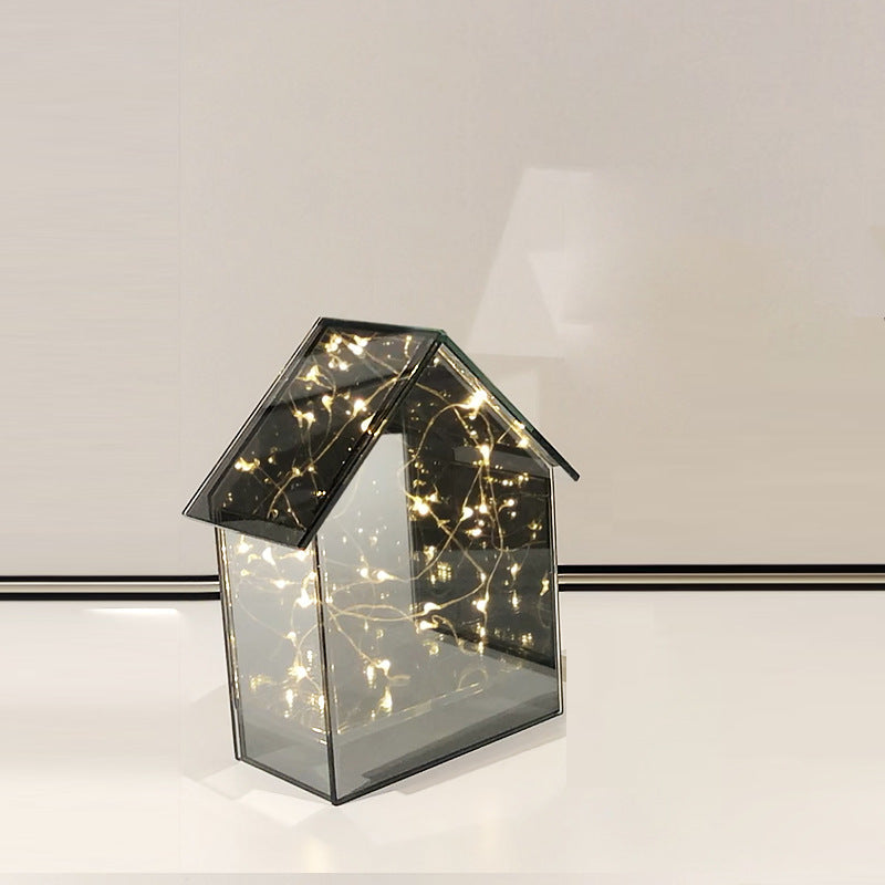 Simple and creative glass cover ornaments