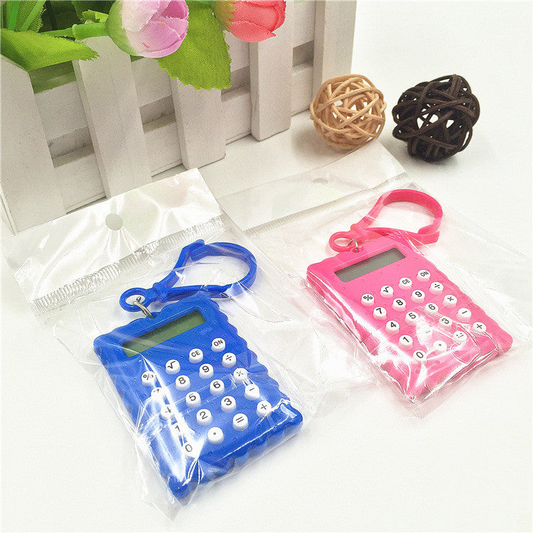 Biscuit Keychain Mini Calculator For Student Exam