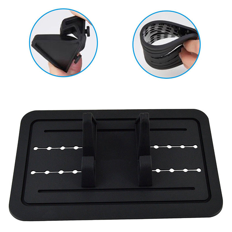 Bracket Car Central Control Instrument Panel Anti-slip Mat