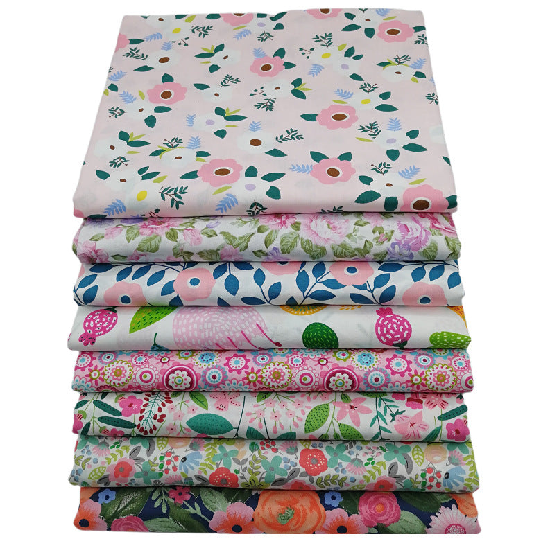 Cotton Twill Print Hand Quilting Fabric