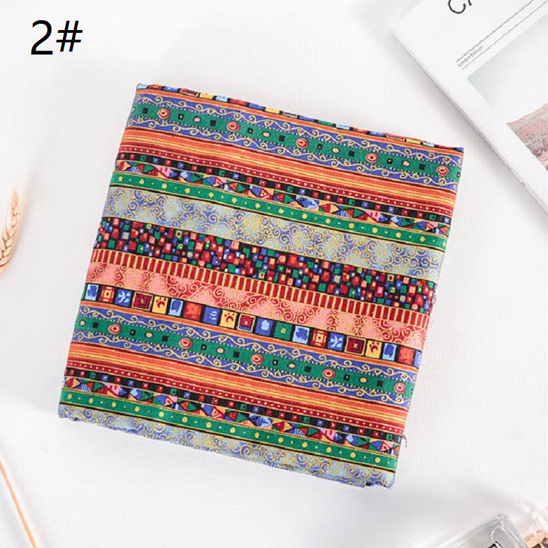 New Multi-color Ethnic Style Printed Fabric