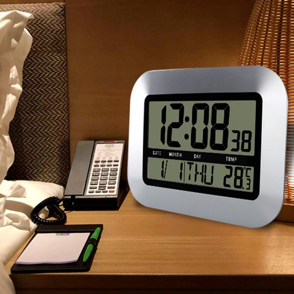 Perpetual Calendar Silent Large-screen Desk Clock Wall-mounted