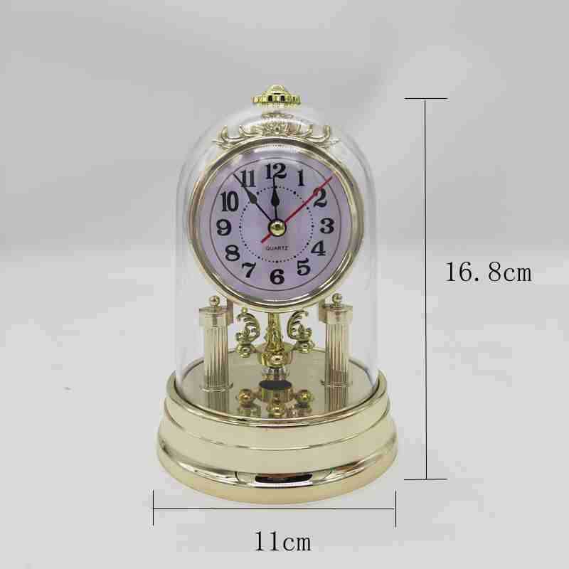 Retro Living Room Clock Mute Desk Clock Clock