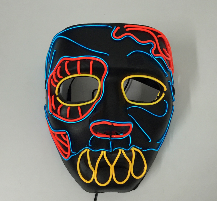 Glowing mask