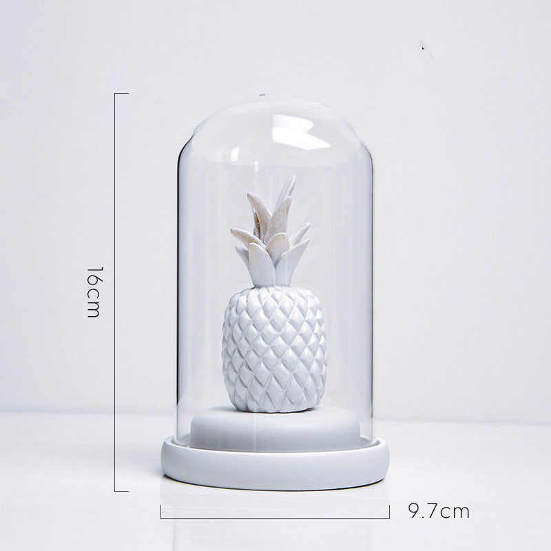 Glass cover simulation cactus ornaments