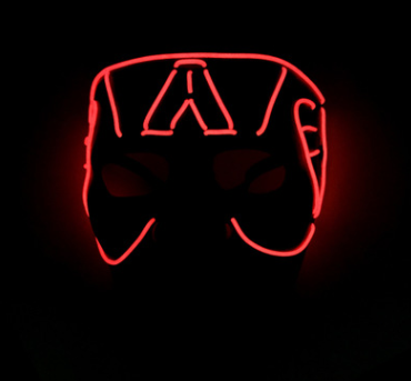 Glowing mask
