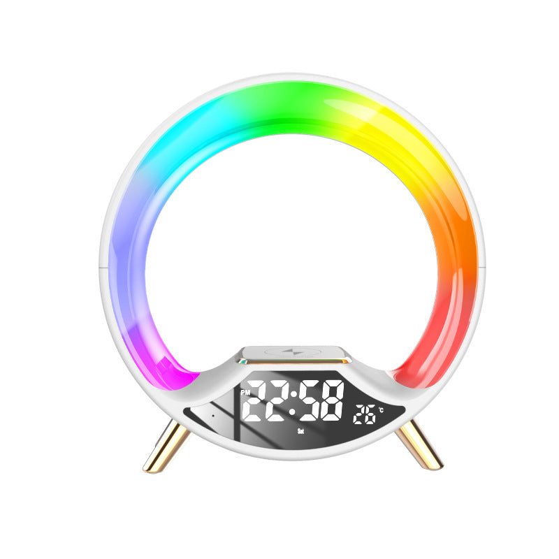 Three In One Wireless Charging Multifunctional Bluetooth Speaker Night Light