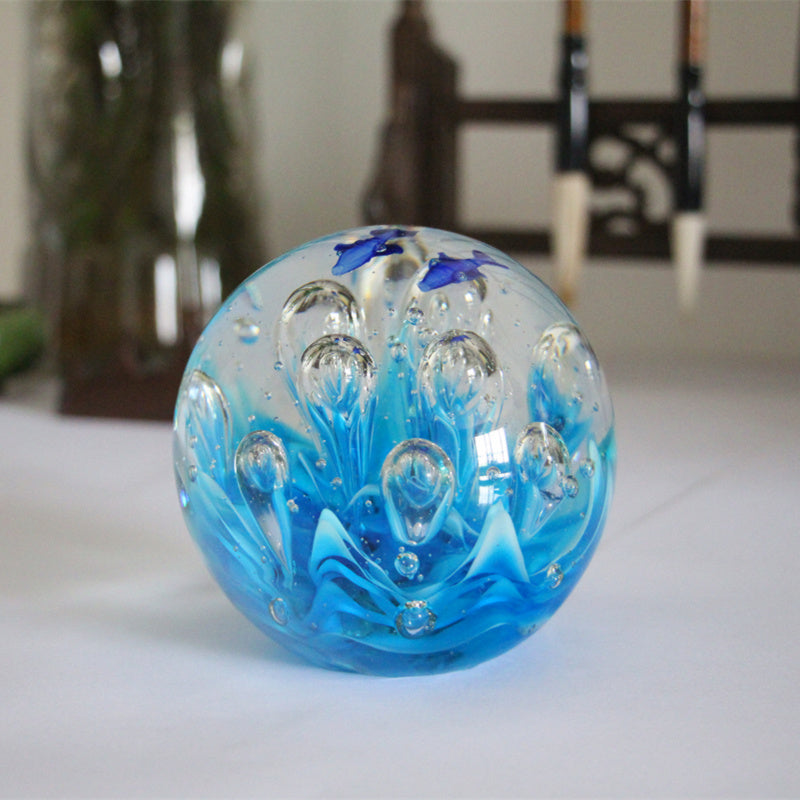 Nordic Glass Ornaments Crystal Commemorate