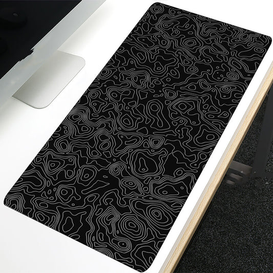 Black And White Desk Accessory Gaming Mouse Pad