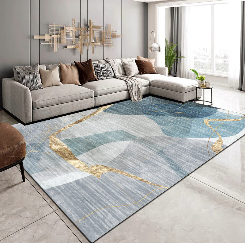 Thickened Cashmere-like Pattern Abstract Sofa Rug