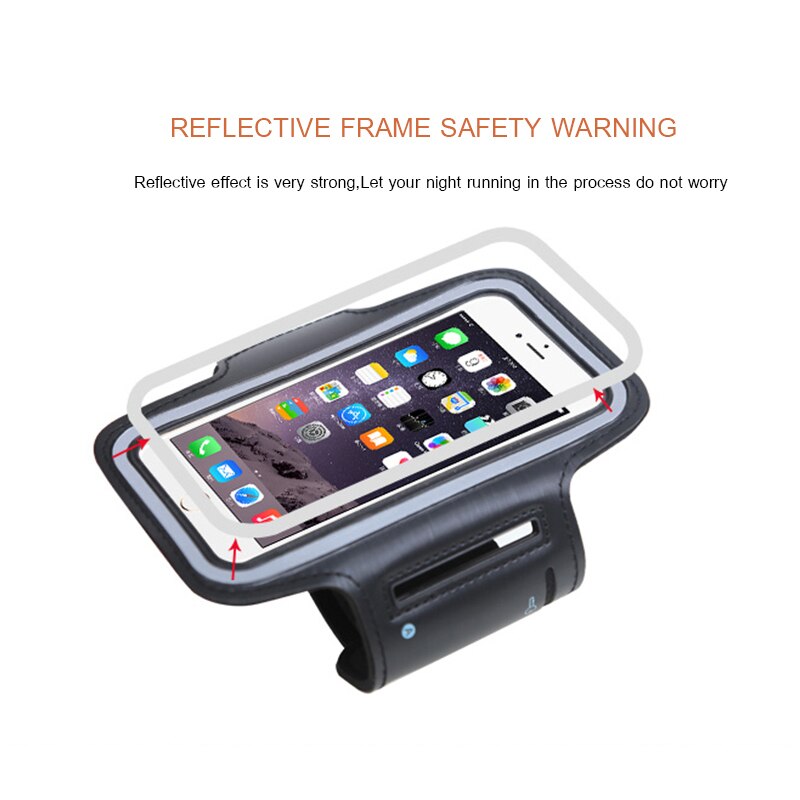 Waterproof Gym Sports Running Armband For iPhone 11 Pro Max 8 7 6 6 S 8 Plus X XS Max XR Samsung Phone Case Cover Holder Armband