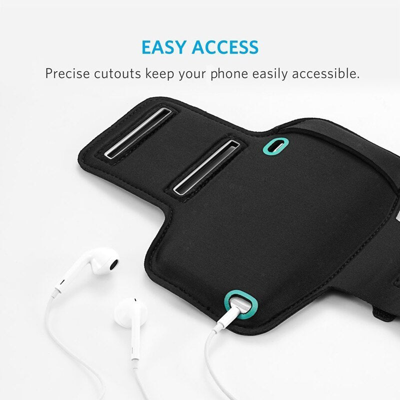 Waterproof Gym Sports Running Armband For iPhone 11 Pro Max 8 7 6 6 S 8 Plus X XS Max XR Samsung Phone Case Cover Holder Armband