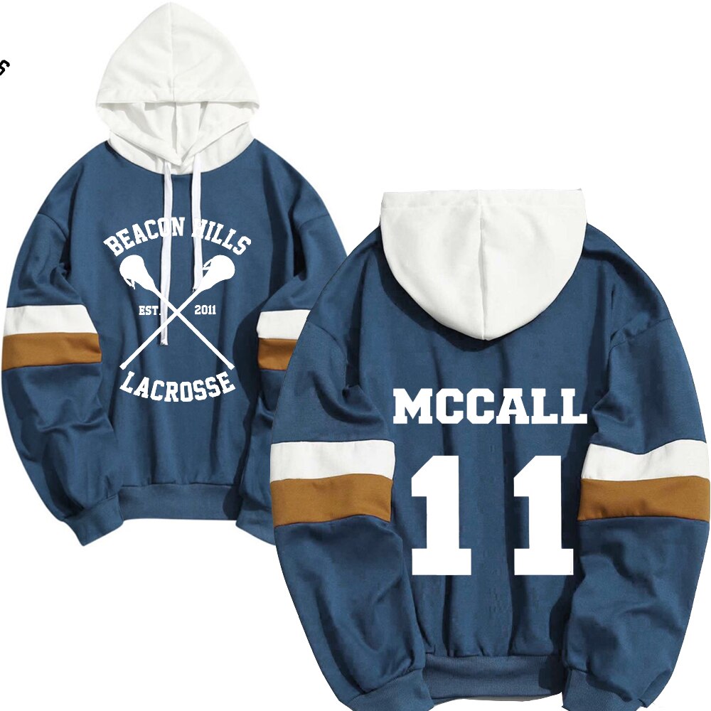 Stilinski 24 Lahey Mccall Pullover Sweatshirt Male Print Hooded Mens Hoodies Hip Hop Hoddies Streetwear Hoodie Men High Quality