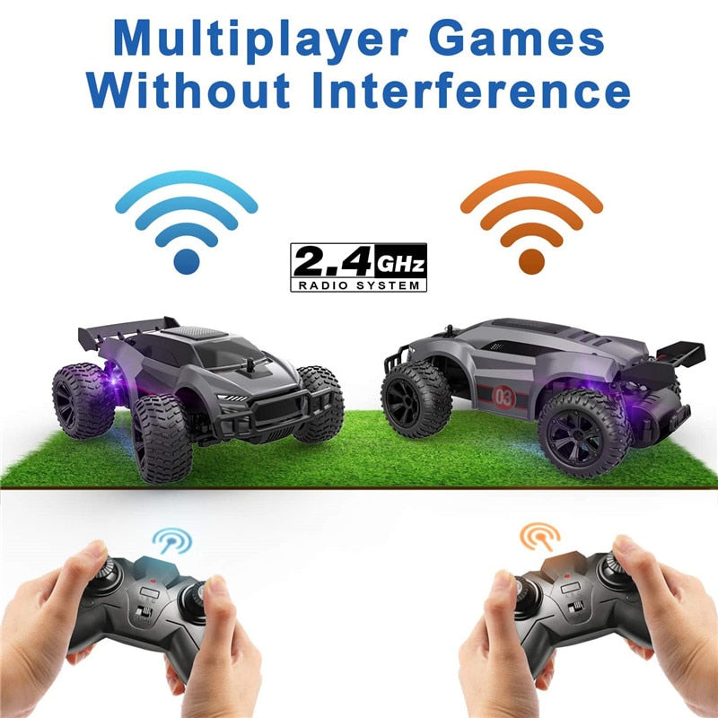RC Car Radio Controlled Car 2.4G Remote Controlled Car Children Toys for Boys High Speed Electric Car Gift for Kids