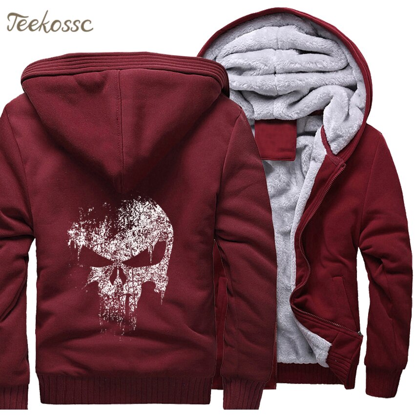 Hero   Sweatshirts Men 2021 New Winter Fleece Print Thick Hoodies Jacket Hoddie Streetwear Hip Hop Male