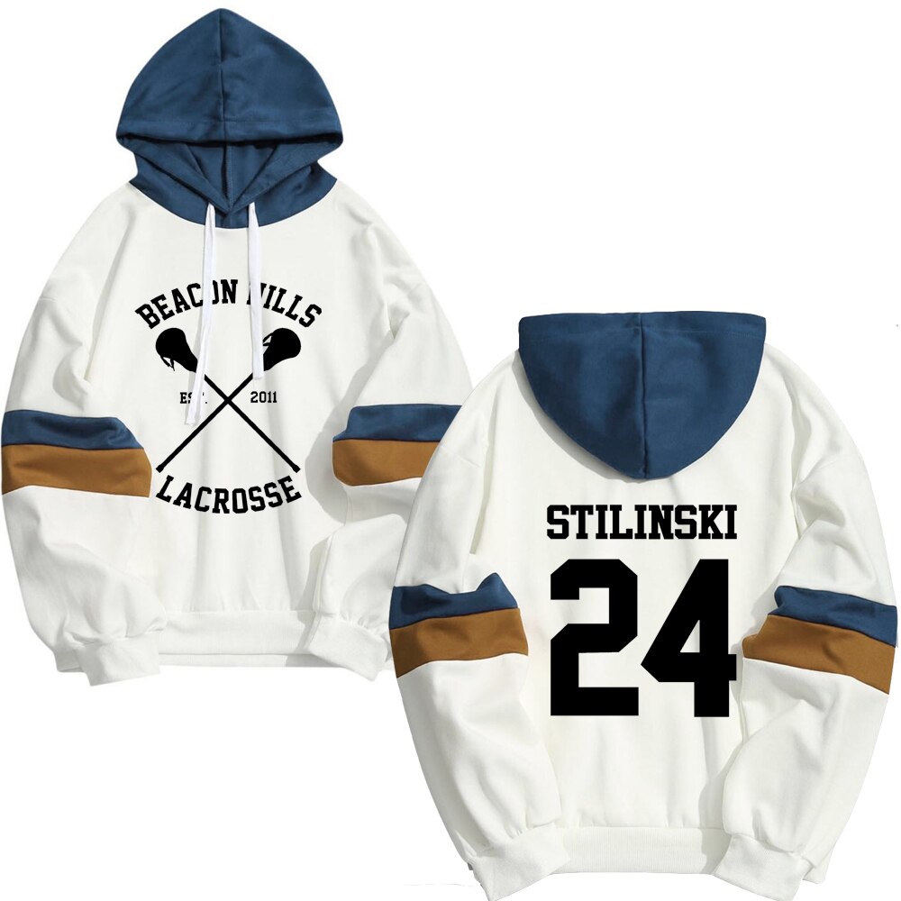 Stilinski 24 Lahey Mccall Pullover Sweatshirt Male Print Hooded Mens Hoodies Hip Hop Hoddies Streetwear Hoodie Men High Quality