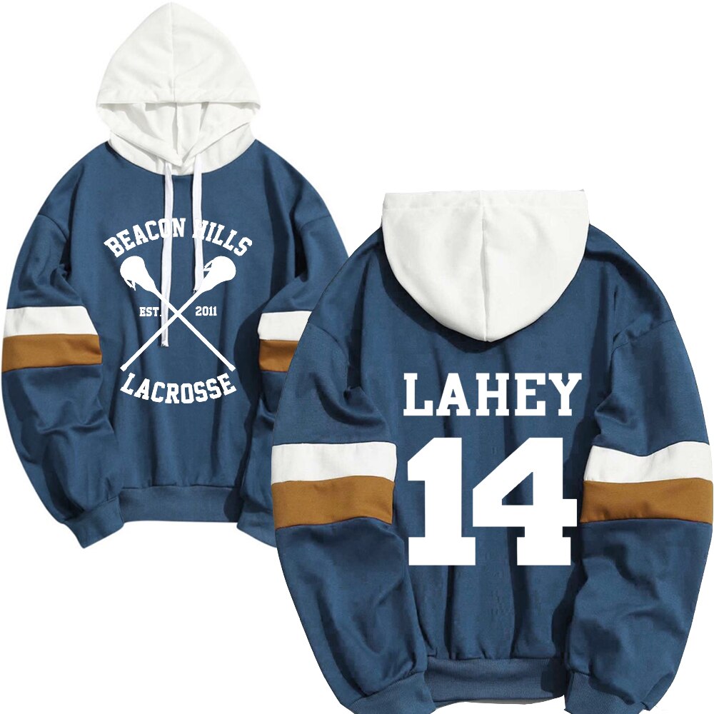 Stilinski 24 Lahey Mccall Pullover Sweatshirt Male Print Hooded Mens Hoodies Hip Hop Hoddies Streetwear Hoodie Men High Quality