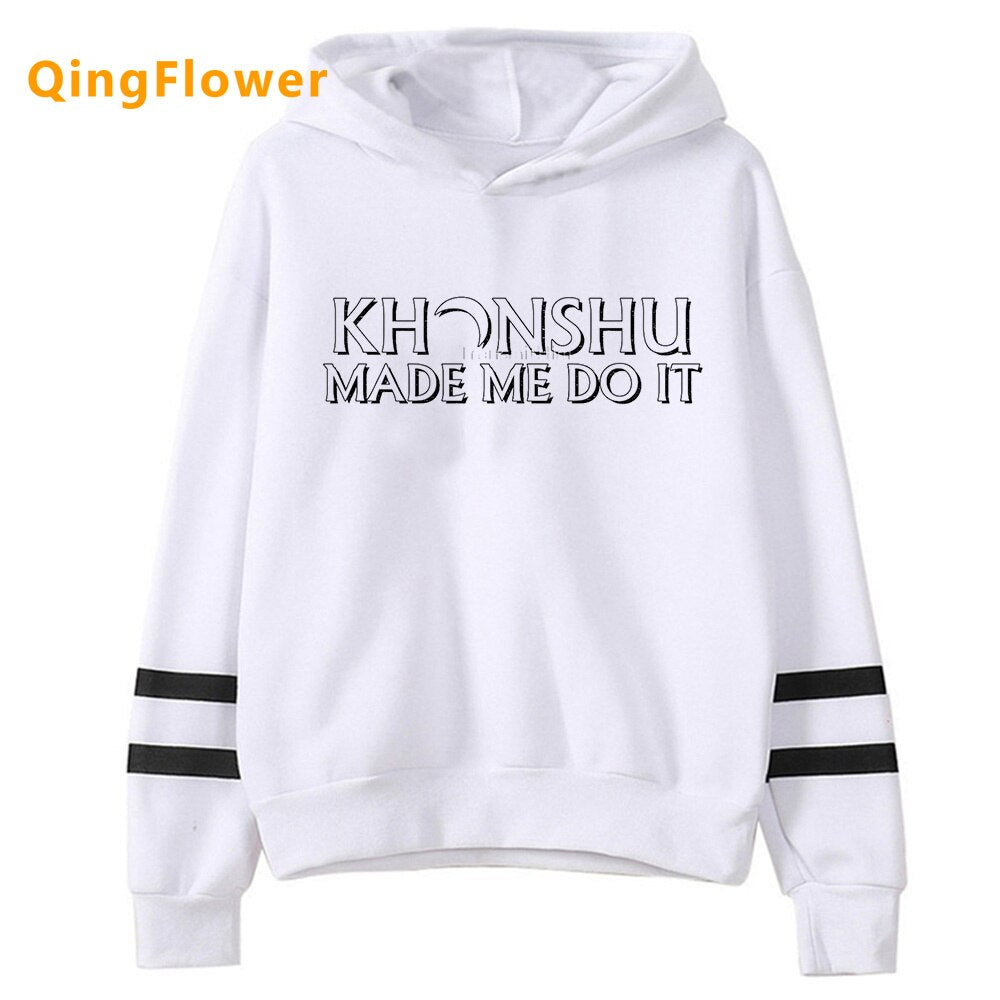 Moon Knight Moonknight hoodies female printed printed streetwear hip hop female hoddies Korea hip hop