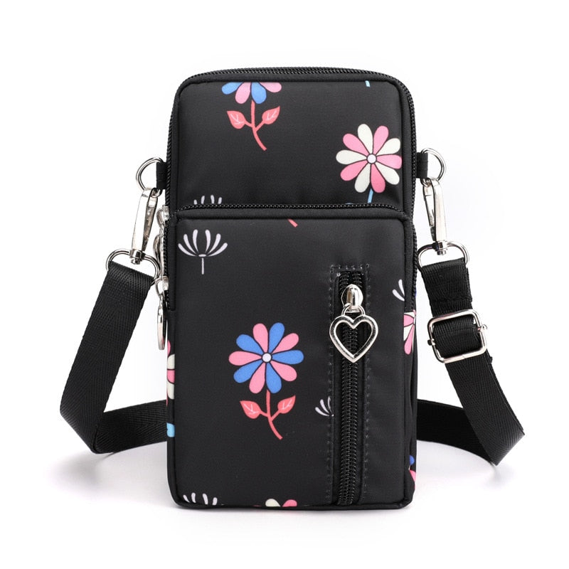 New Mobile Phone Bag Women's Messenger Bag Hanging Neck Coin Purse Vertical Handbag New All-match Mini Small Crossbody Bag