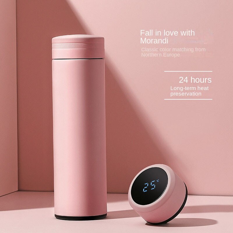 Smart Thermal Bottle Led Digital Temperature Display Intelligent Insulation Cup Christmas Gifts Stainless Steel Thermos Bottle