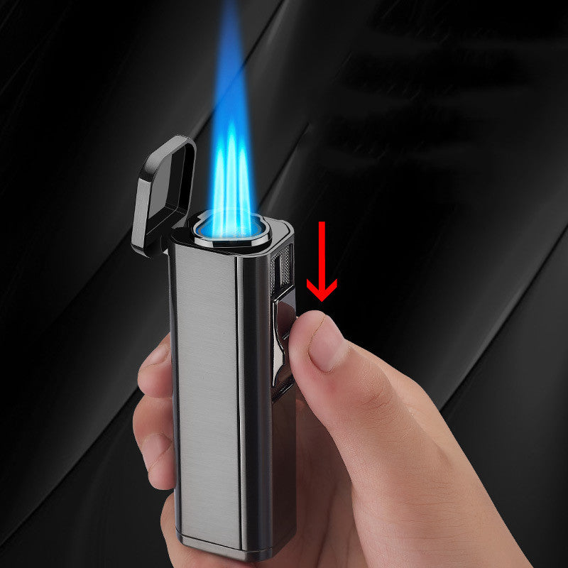 Simple Inflatable Windproof Straight Punch Lighter